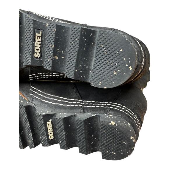 Sorel Helen Wedge Holiday Boot Waterproof EUC Women size 8.5 - Picture 9 of 10